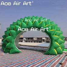 Удивительное Новое прибытие красочные надувные Ежик купол палатки со светодиодными огнями для события и вечерние