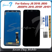 TFT AAA Качество для samsung Galaxy J8 J800 J800FN J810 J810F J810Y ЖК-дисплей Замена для Galaxy J8 J800 lcd