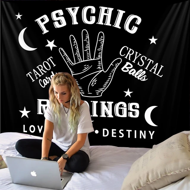 Mysterious Astrology Divination Tapestry