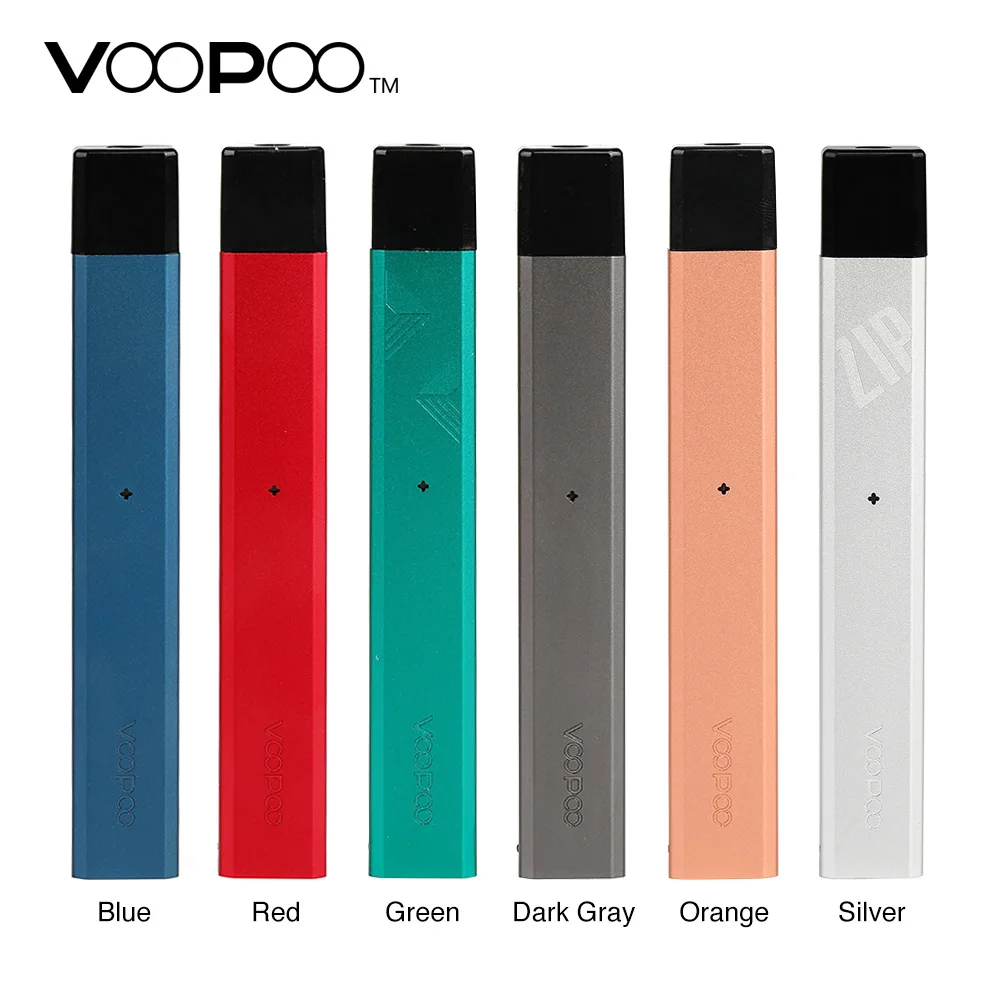Новейший комплект VOOPOO Alpha Zip Pod с аккумулятором 250 мА/ч капсулом 1 мл и катушкой 8 Ом
