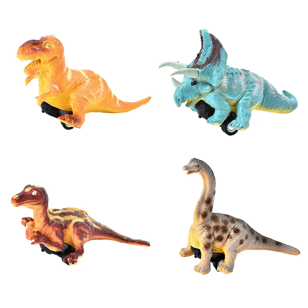 coche con triceratops