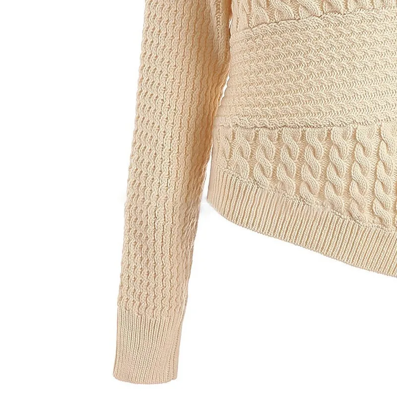 CHICEVER ассиметричный вязаный женский свитер нерегулярный Воротник одно плечо Длинный рукав пуловер свитера женский Осень