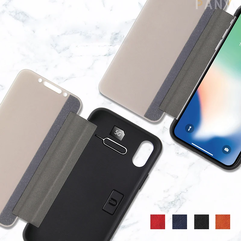 Чехол для телефона iPhone 11 Pro X XS XR Max 8 7 6 Plus роскошный Магнитный флип-чехол из кожи с