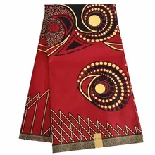 Самый дешевый нигерийский Анкара Африканский полиэстер воск печатает ткань высокого качества 6 ярдов африканская ткань для вечерние платья цена