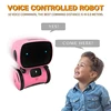 2022 New Toy Pink Robot Intelligent Robot Toy Dance Sing Repeating Recorder Touch Control Voice Control Gift Toy for Kids Age3+ 2