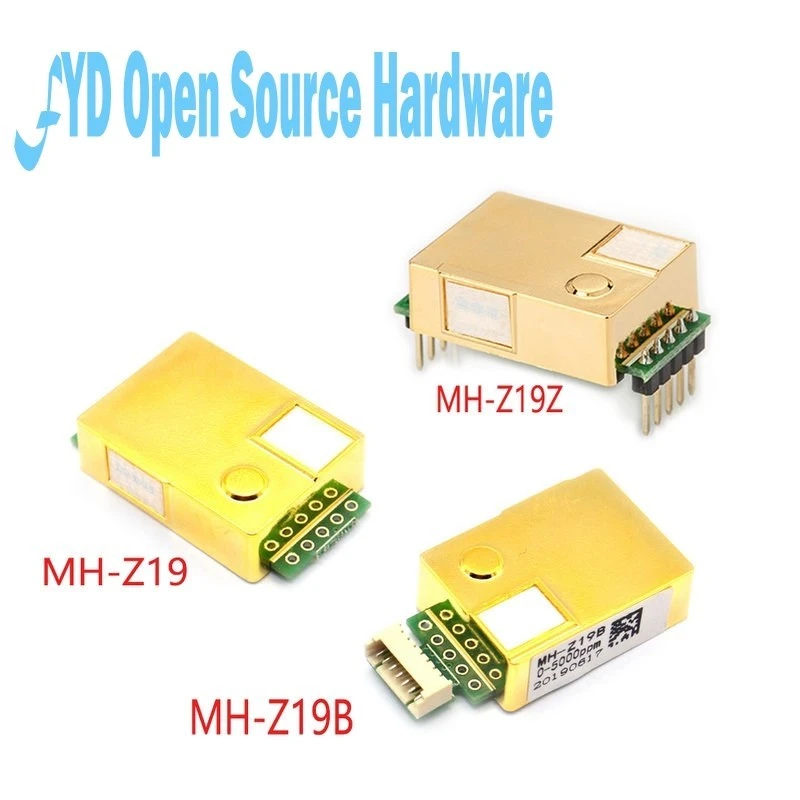 1PCS MH-Z19 MH-Z19B NDIR CO2 Sensor Module Infrared co2 Sensor 0-5000ppm 