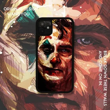 

Original cover For iphone 7 6 6s 8 plus XR X XSMAX 11 11pro max case package soft silica gel individuality JOKER cover coques