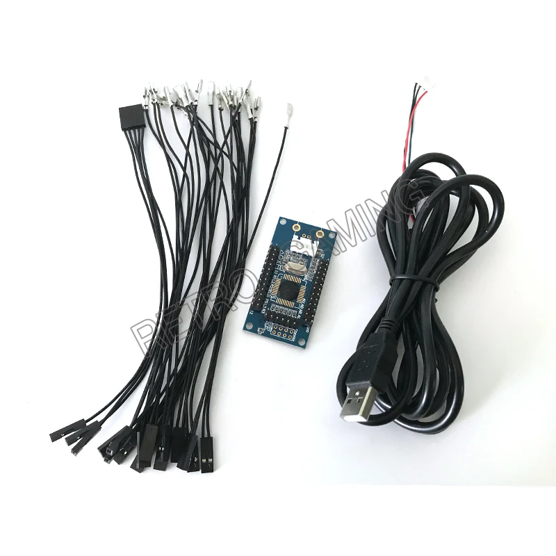 US $117.60 HOME PS3 amp PC USB Zero Delay Encoder Adapter Controller Board Fit 5v Led illuminated Push Button 5Ppin Joystick Arcade Parts