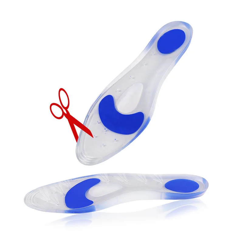 FOOTOUR Medical Silicone Gel Insoles Orthopedic Insoles for Flat Feet Arch Support Shoes Pad Heel Pain Plantar Fasciitis Pad