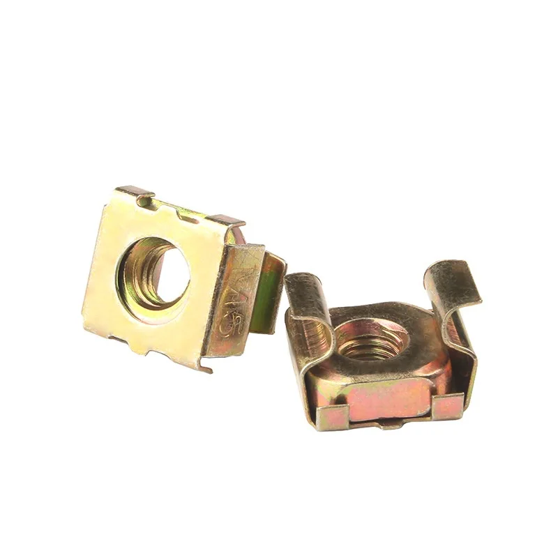 Écrous Carrés En Acier Zingué Blanc - M3 M4 M5 M6 M8, Neufs, Lot Pratique