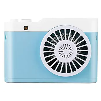 

Practical Hanging neck handheld camera fan Electric Camera Fan Customized Mini Creative Small Fan Gift