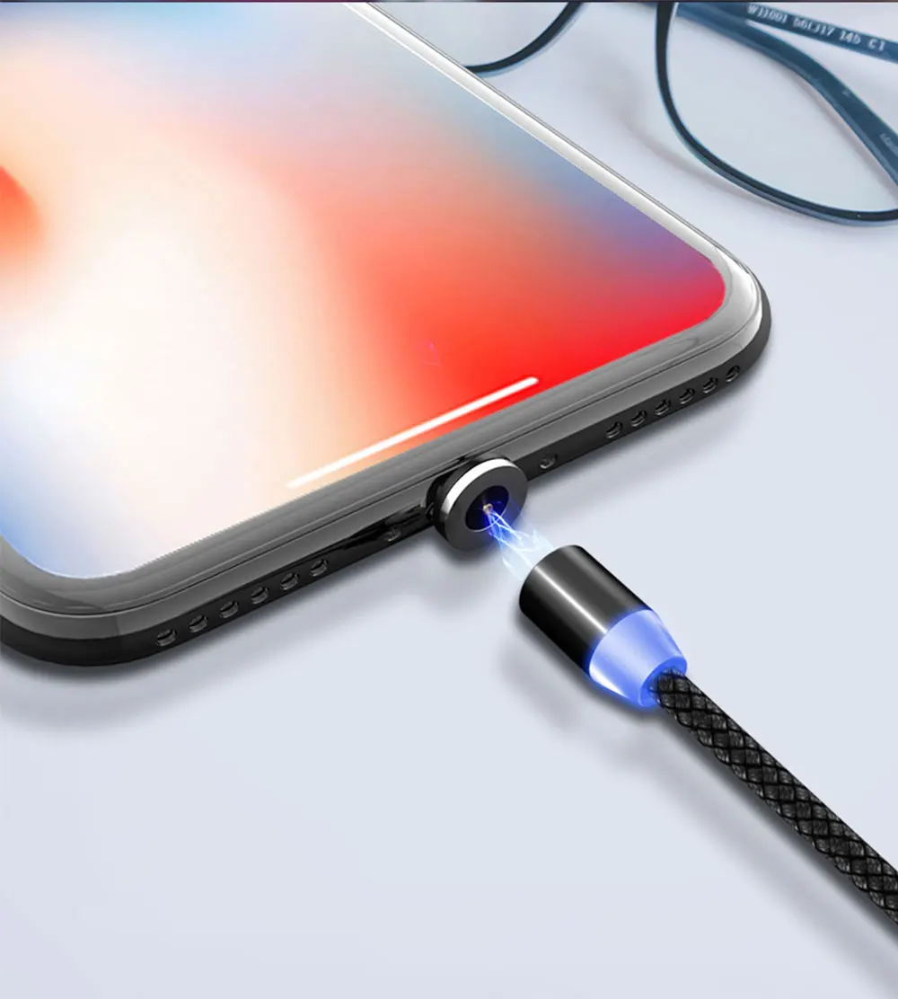 Тегеран Магнитная Зарядка Micro USB кабель зарядное устройство для huawei samsung Быстрая зарядка Магнит USB зарядное устройство type C кабель для iphone