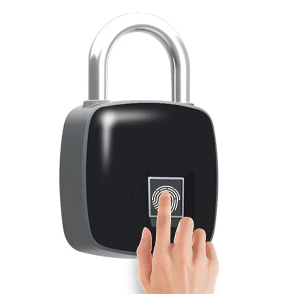 LT08 Мини Смарт usb зарядка отпечатков пальцев замок IP65 Водонепроницаемый Смарт отпечатков пальцев замок для рюкзака чемодан двери шкафа