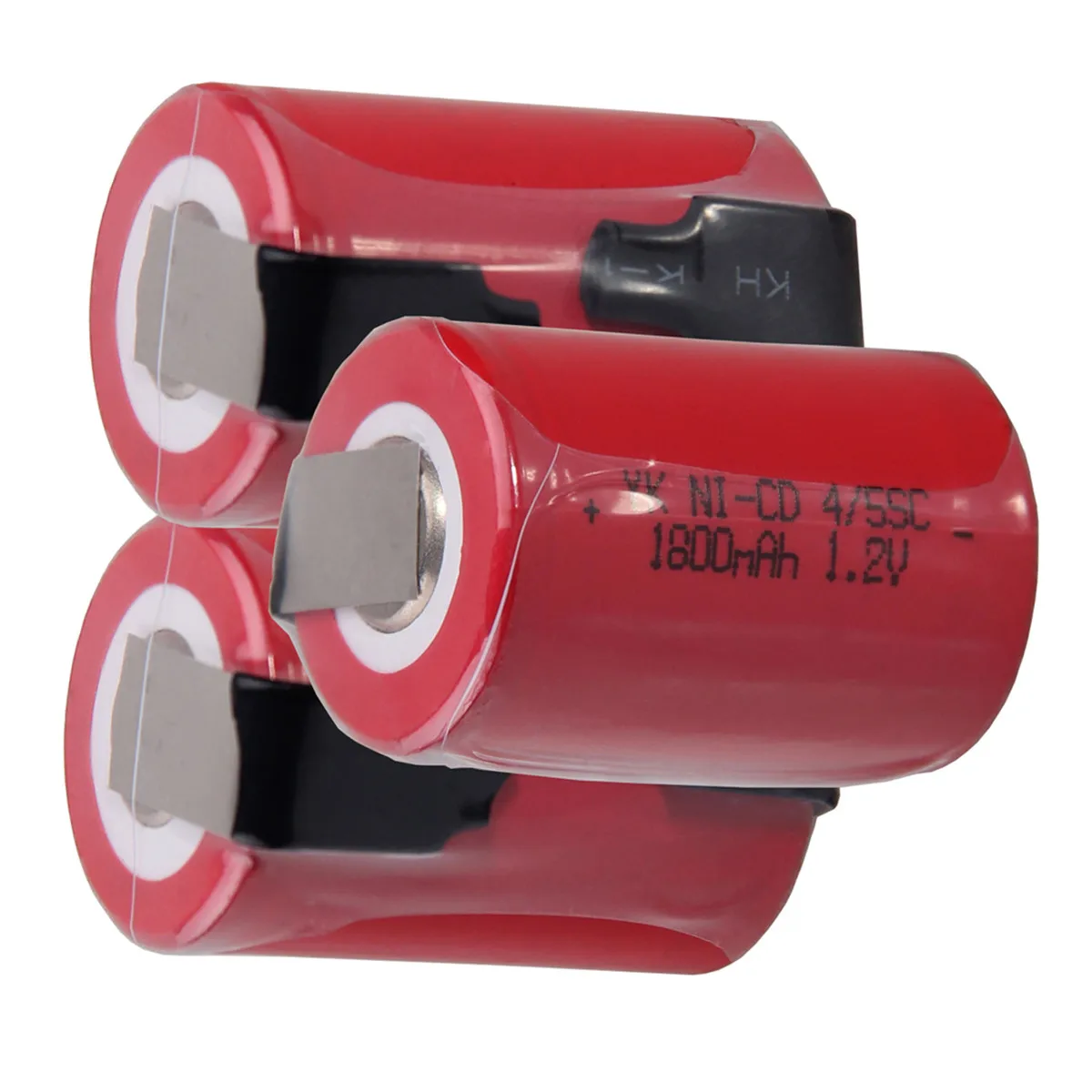 3 шт. 4/5SC 1800 мАч 1 2 В батарея NICD аккумуляторы для makita bosch B &amp D Hitachi metabo dewalt batterie