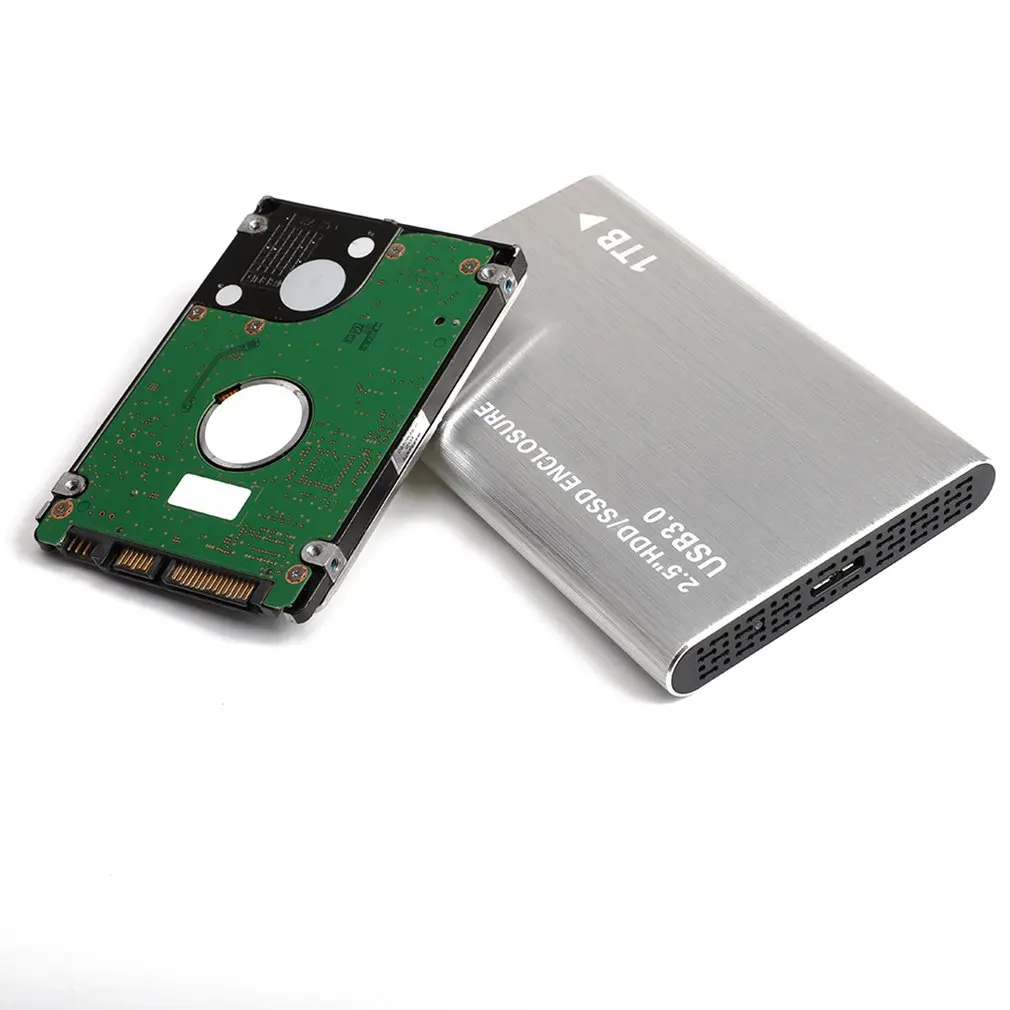  De aluminio portátil borde redondo disco duro Usb 30 2Tb 1Tb externa unidad de disco duro HDD para 