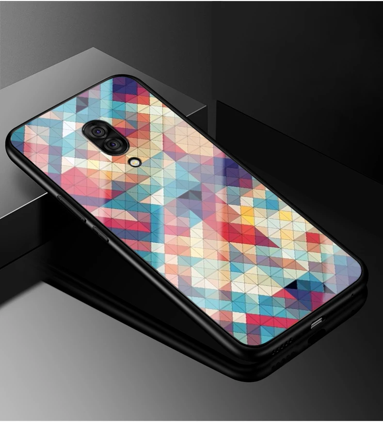 11 Для lenovo Z5 Pro GT чехол PC Пластиковый стеклянный чехол для телефона черный ТПУ бампер чехол для lenovo Z5 Pro GT задняя крышка для lenovo Z5Pro GT - Цвет: 11