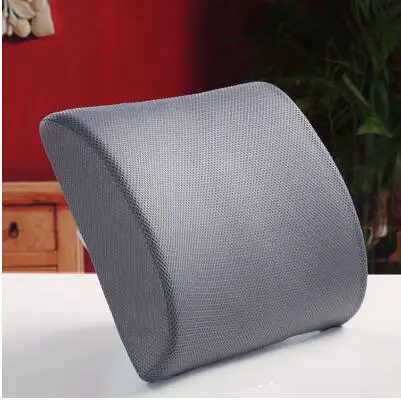 2 In 1 Bamboo Fiber Memory Foam Seat Cushion Back Cushion Slow Rebound Waist Support Set for Home Office Health Care Chair Pad 