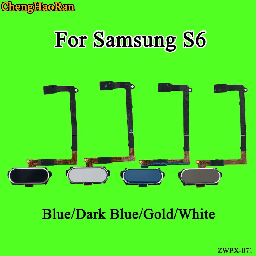 ChengHaoRan 1 шт. для Samsung Galaxy S6 G920F сканер отпечатков пальцев гибкий кабель Кнопка