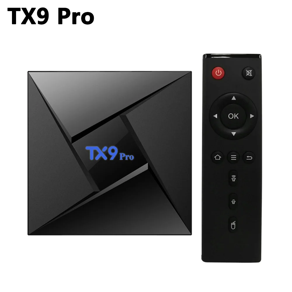 

TX9 Pro Amlogic S912 Android 7.1 TV Box 2/3GB 16/32GB Octa Core 2.4G/5G WiFi Bluetooth 4.1 100M 4K HD Media Player Set Top Box