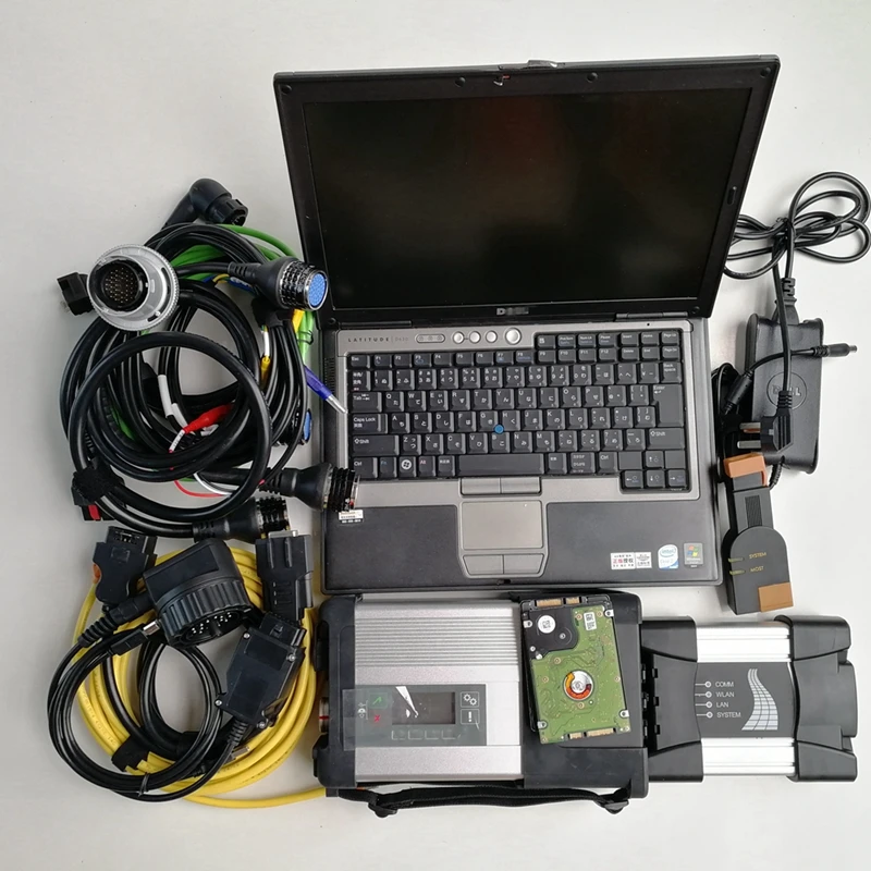 Сканер кодов 2в1 Mb Star C5 SD Connect Compact 5 ICOM NEXT Used Laptop Computer D630 1 ТБ инструмент для
