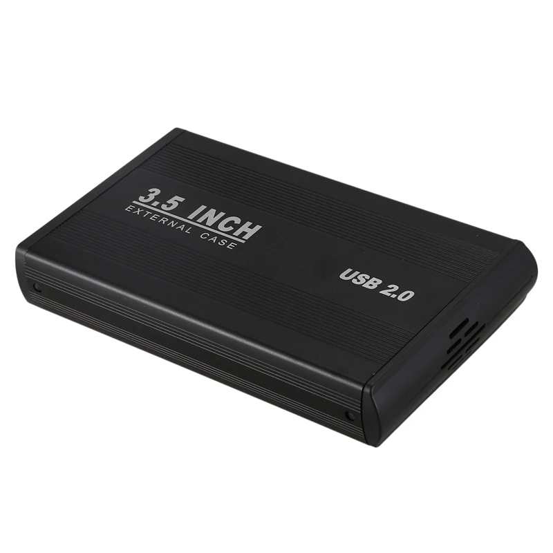 2 предмета 3,5 дюймов USB корпус картриджа чехол: 1 шт. HDD SATA кабель для подключения жесткого диска и 1 шт покрытые серебром 2,0 IDE/SATA на жестком диске HDD