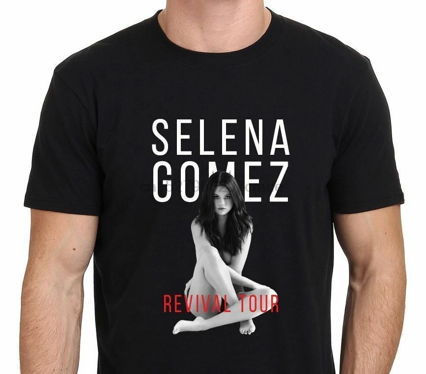 Футболка с логотипом Selena Gomez Revival Tour (1) | Мужская одежда