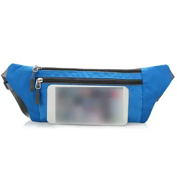 

Men Waist Bag Sports Large Capacity Waterproof Lightweight Comfort Multi-function Sports Portable Outdoor Running Pocket