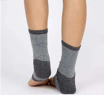 Fly Morse Merk Enkelletsel Bamboe Houtskool Enkel Guard Sport Enkel Protector Ultra-Stretch Ademend Negatieve Ionen Geur