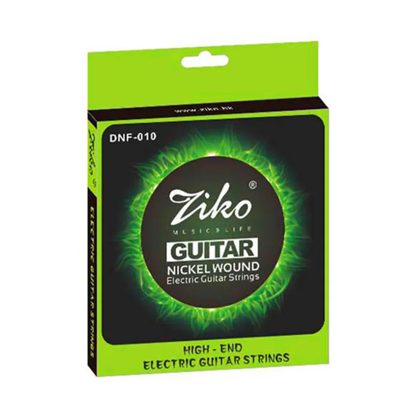 Ziko DNF 009 010 Electric Guitar Strings Nickel Plated Carbon Steel Hexagonal Alloy Musical Instruments | Спорт и развлечения