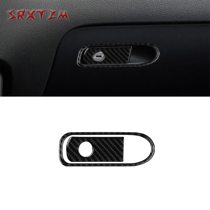 Car Interior Passenger Seat Glove Storage Box Switch Panel Cover Trim Sticker Per Volkswagen Vw Touareg 2011- 2018