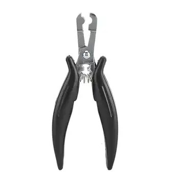 

Hair Extension Pliers Stainless Steel Professional Hair Extension Wig Tool Kit for Fast Application with Non-Slip Handle