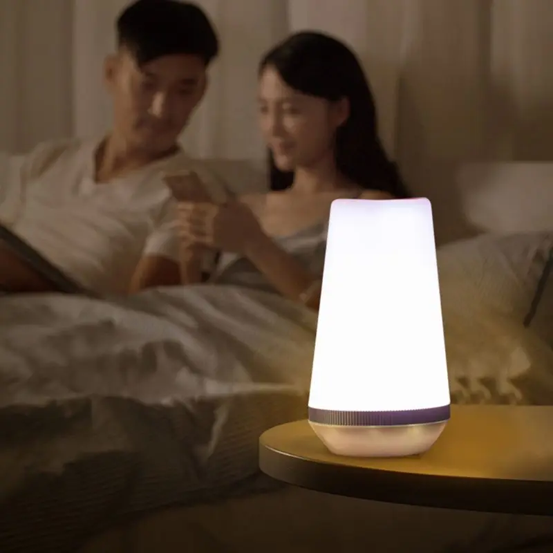 

Intelligent Scene Dimming Colorful Table Lamp Mobile Phone Voice Control Home Warm Light Night Light