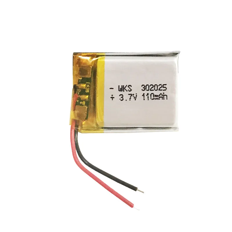 110mAh 3 7 V 20*25*3mm 302025 литиевая полимерная аккумуляторная батарея для PSP DVD шагомер