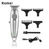 Kemei 1949 Professional Hair Clipper All Metal Men Electric Cordless Hair Trimmer 0mm Baldheaded T Blade Finish Haircut Machine 2