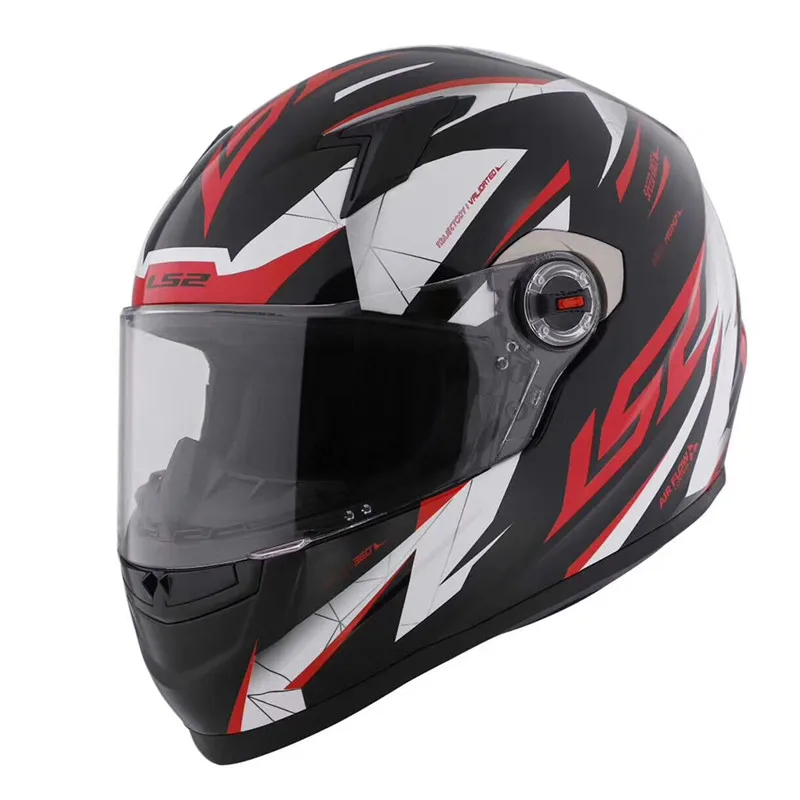 LS2 Capacetes de Motociclista мотоциклетный Полнолицевой гоночный шлем классический FF358 Casco Moto новые цвета - Цвет: 3
