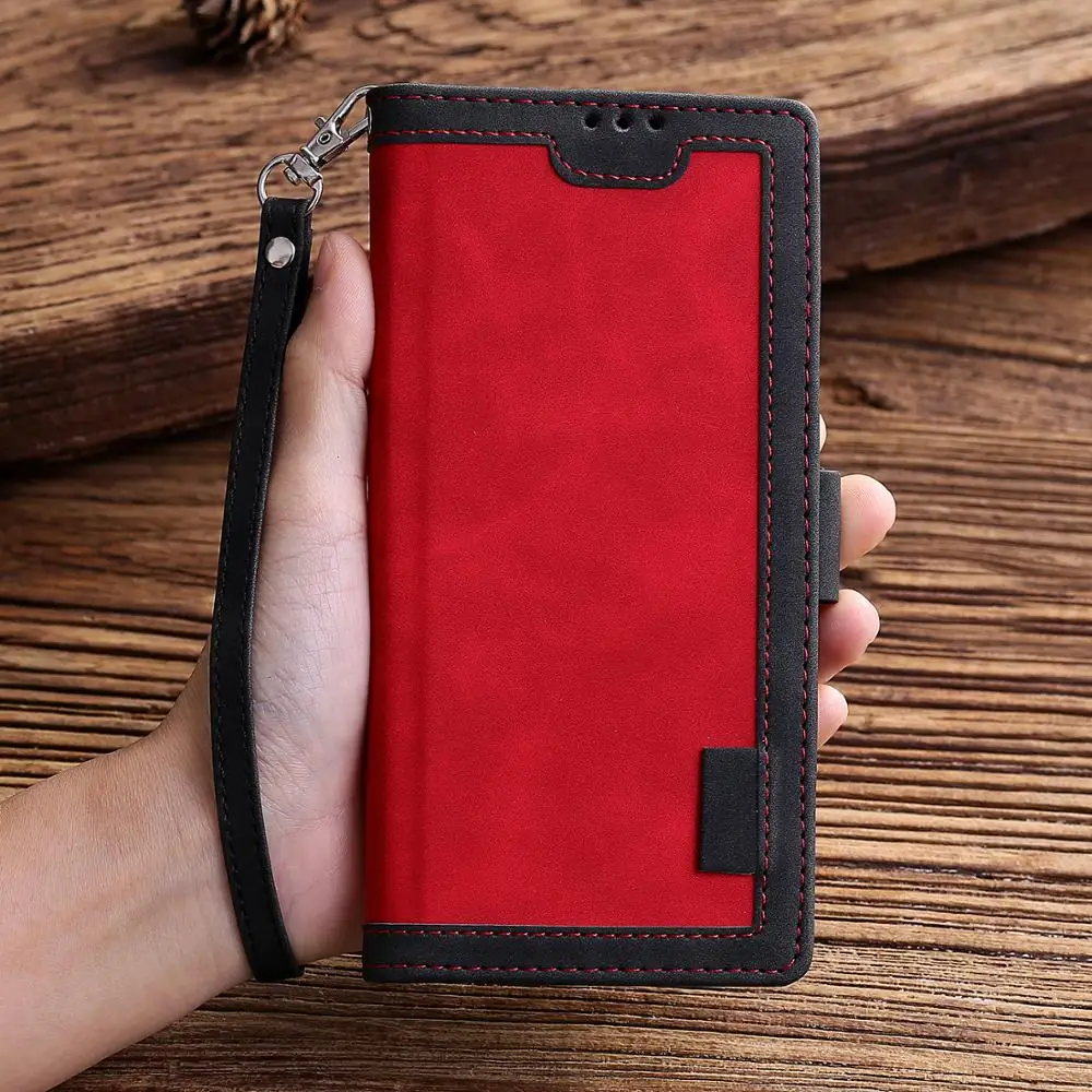 Кожаный чехол-книжка FLOVEME в стиле ретро для Redmi Note 8 Pro 7 8T K30 K20 чехол Xiaomi Mi 10 CC9 CC9E 9 Lite