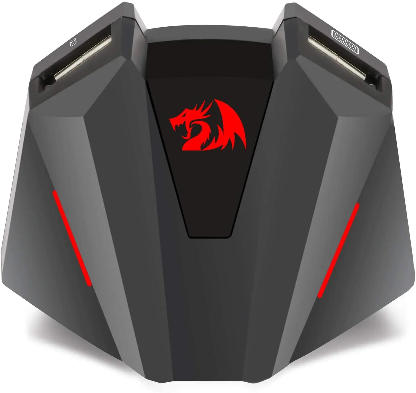 Teclado e Mouse Compatível com Nintendo Adaptador para Ps3 ns e Xbox Redragon Vulcan um Led Gaming Console Conversor Ga250 - 4 - Imagem 2