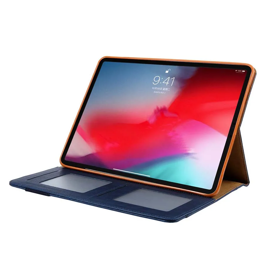 Leather Flip Stand Cover For ipad pro 11 Case Shockproof Auto Sleep Wake Smart Cover For ipad pro 11 Protective Case