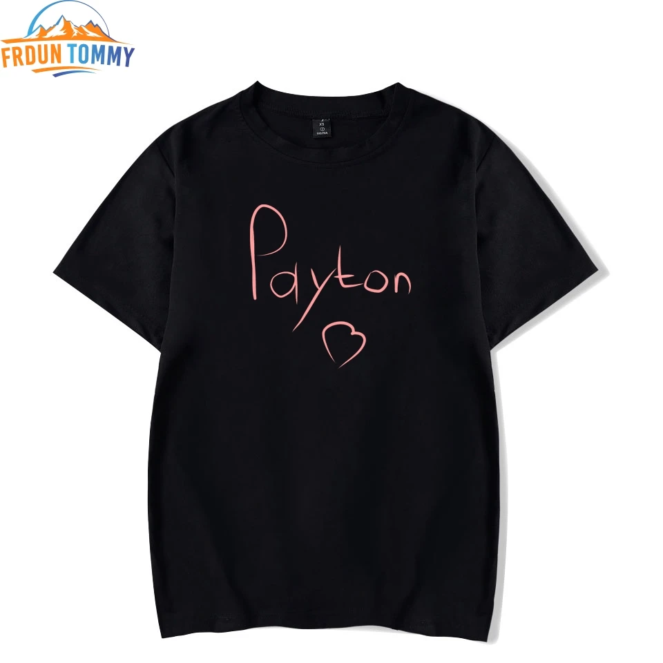 

payton moormeier printing Men women printed Funny tshirt 2020 Social Media Stars oversize summer Kawaii Unisex Harajuku tops