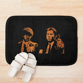 

Pulp Fiction Bath Mat Living room door mat colorful pink mandala non-slip home decoration kitchen floor carpet entrance mat
