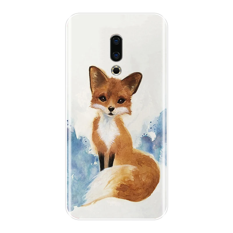 cases for meizu black Soft TPU Phone Case For Meizu U10 U20 Pro 6 7 Plus Lovely animals Silicone Back Cover For Meizu 16th 16x 15 Lite 16 Plus best meizu phone case