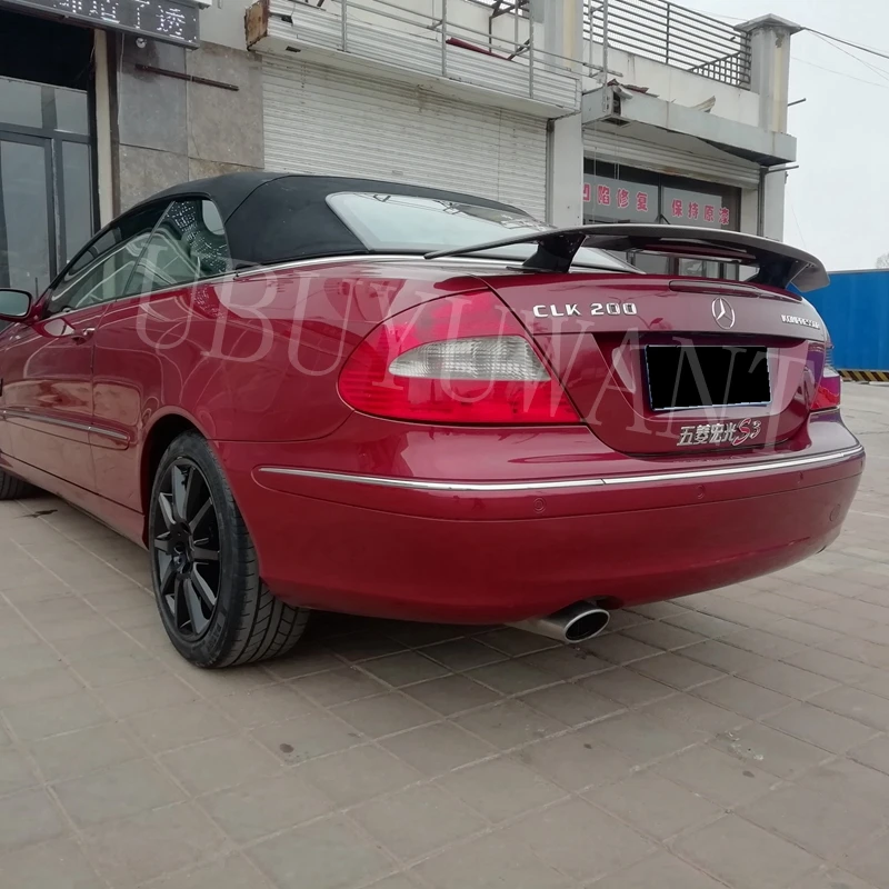 

For Benz CLK 200 CLK280 350 Spoiler Universal sedan Sport ABS Material Car Rear Wing Primer Color Trunk Rear Spoiler 2004-2010