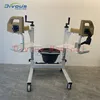 Fast Delivery Disabled Equipment Manual Wheelchair Toilet Chair For the Elderly Transfer Machine With Commode 6