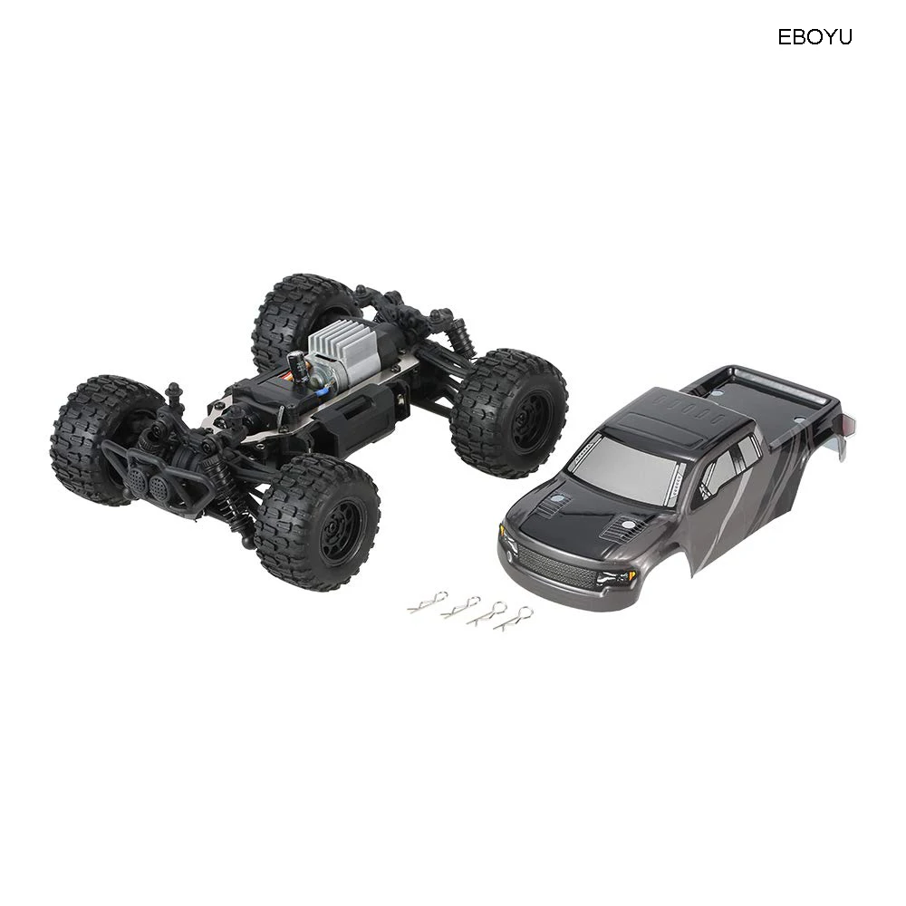 EBOYU 2138 1:24 2 4 ГГц 4WD 2CH Радиоуправляемый автомобиль Rock RC Crawler RTR внедорожный гоночный