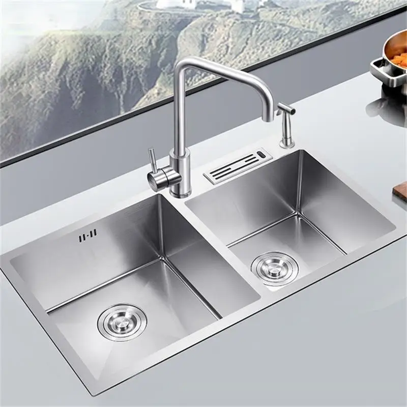 Acero Spoelbak Cuba Para Inox Evier Inoxidable Lavello Cucina кухонная раковина для мытья посуды