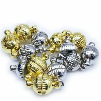 

5pcs/lot Magnetic Clasp Hooks Jewelry Clasps End Caps Necklace Bracelets Clasp Connectors for ewelry Necklace Bracelets Hand Mad