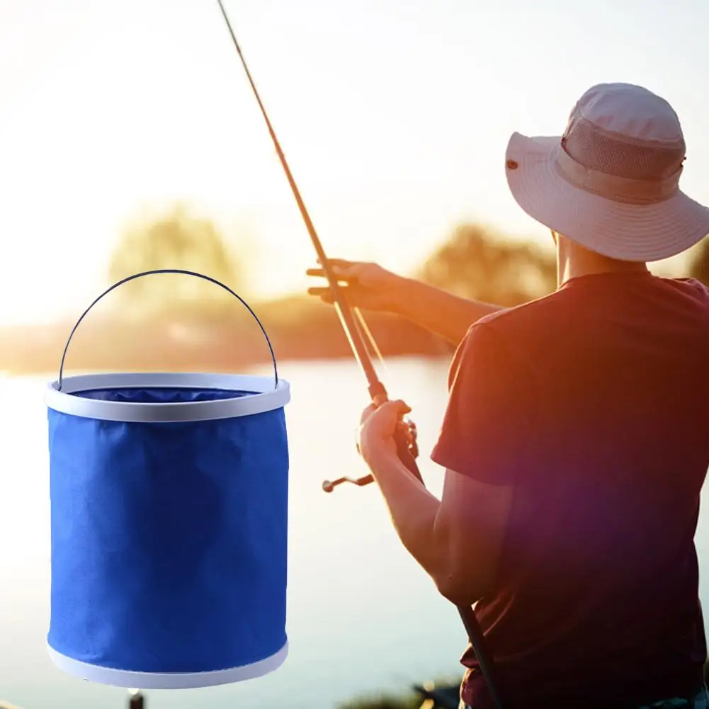 

Pet Bathing Folding Bucket Children's Toy Storage Box Outdoor Camping Folding Bucket Fishing Portable Travel Car Folding Bucket