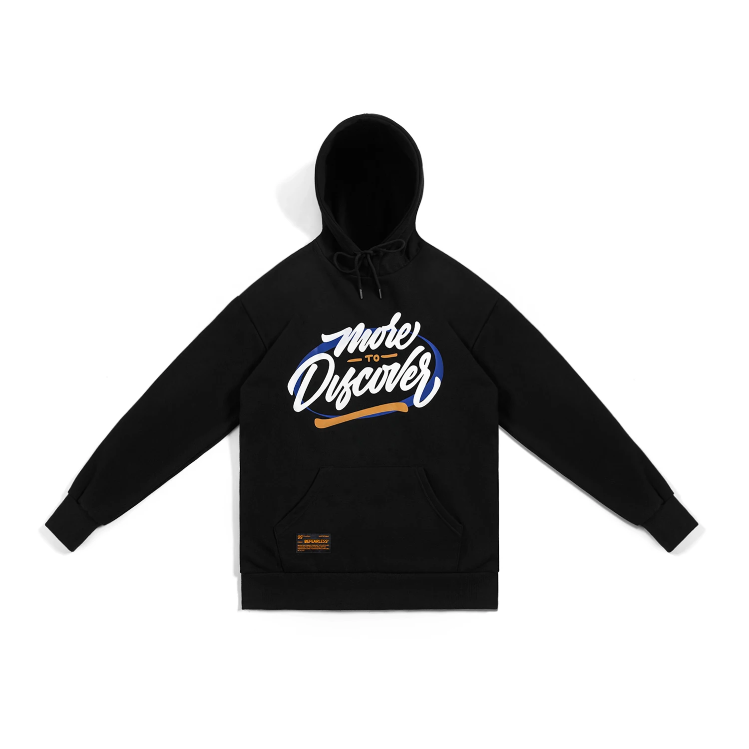 OSCN7 High Street печати флисовая толстовка женщина осень уличная плюс бархатные толстовки оверсайз женщины 8058A - Цвет: Черный