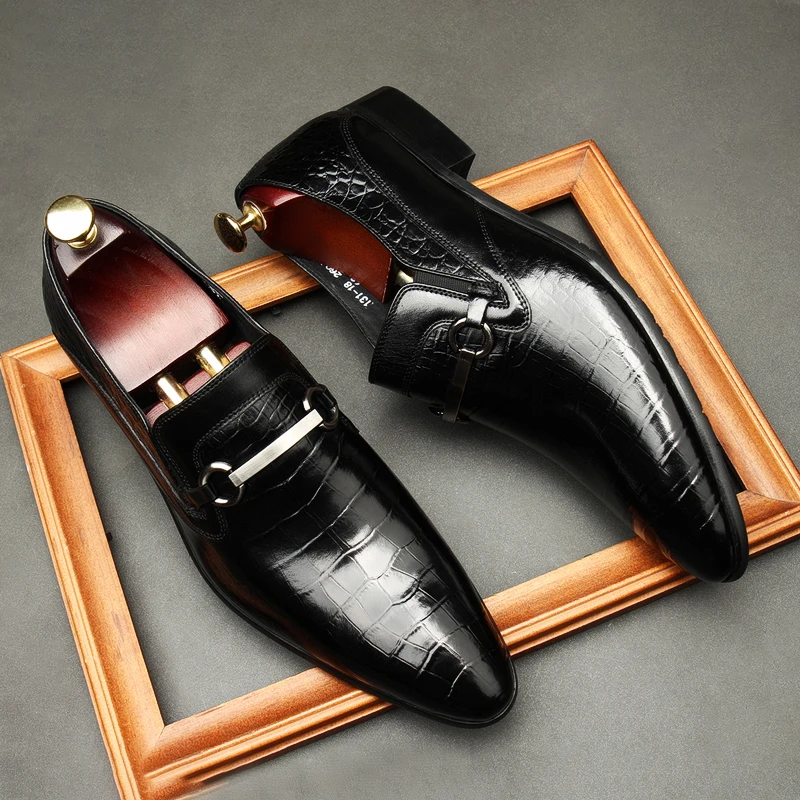 Formal shoes man, set toe, British, cowhide, Oxford shoes, Derby, wedding wear