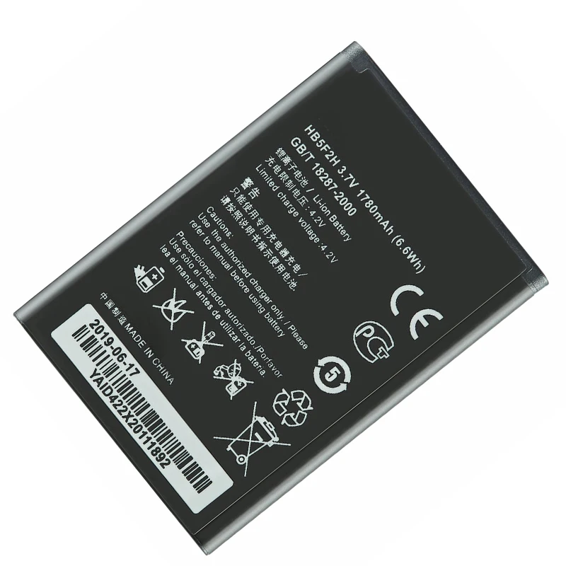 Сменный аккумулятор 1780 мАч для Huawei E5336 E5375 EC5377 E5373 E5330 4G Lte Wi-Fi-роутер HB5F2H